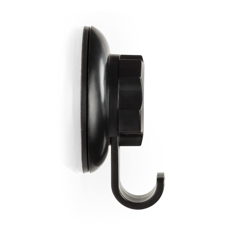 Compactor Bestlock Wall Mounted Single Storage Hook, Suction Cup Mounting,