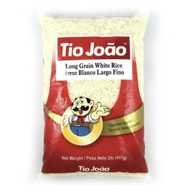 Arroz Branco Tio João 907g | Pack 2x907g | Brazilian White Rice Uncle John | Brazil in Texas Bundle
