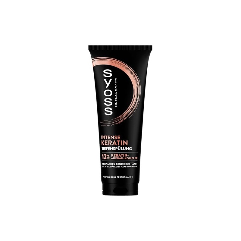 Syoss Deep Conditioner Intense Keratin (250 ml), Nourishing Conditioner with