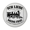 Ich Liebe Meine Modellleisenbahn Magnet with Bottle Opener Magnetic Design