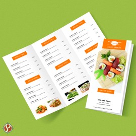 Blank Bright White Tri-Fold Brochure Card Stock, 3 Panel Brochure for Restaurant Menus, Business Flyers and Pamphlets | 8.5” x 11” | 65lb (176gsm) Cardstock | 50 per Pack