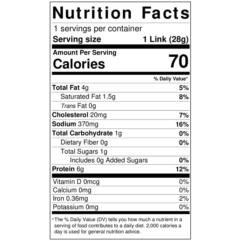 Delicious Dearborn Classic Hunter Sausage - 24 ct 1oz -