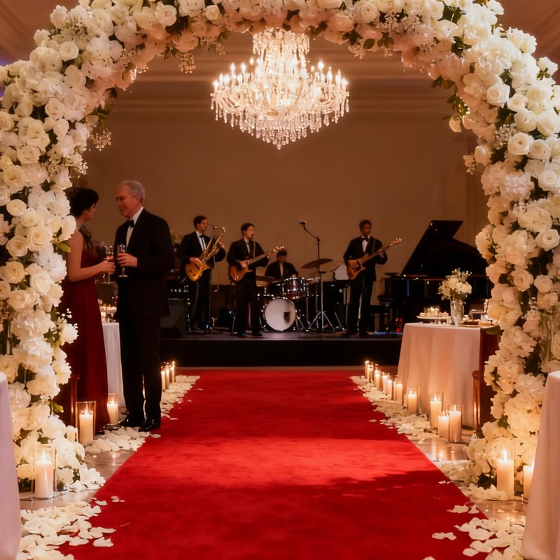 450GSM, 3ft x 20ft Red Carpet Runner for Party, Reusable