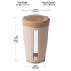 omada Design - 0.75 lt jar - Plastic and wooden