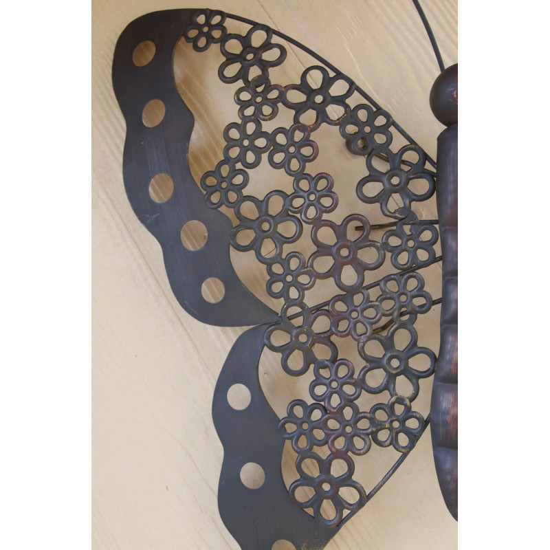 SHORELY YOURS DECOR Metal Butterfly Wall Decor - Extra Large