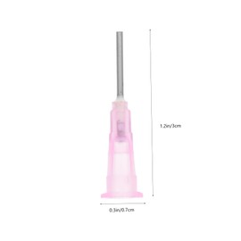 BUGUUYO 100pcs Blunt Tip Needles for Precise Dispensing Stainless Steel Glue Fill Needles for Industrial Precision and Crafting Use Assorted Blunt Tip Replacement