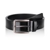EsengNoyi Mens Belt Black Leather Men Belts for Jeans Casual