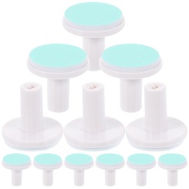 Ipetboom 12Pieces Baby Nail File Pads, Nail Trimmer Pads Replacement for Standard Electric Kid Nail Trimmer Suits to Newborn Infant Toddler