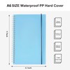 MSTONAL 3 Pack Small Notebook, A6 Spiral Notebooks College Ruled