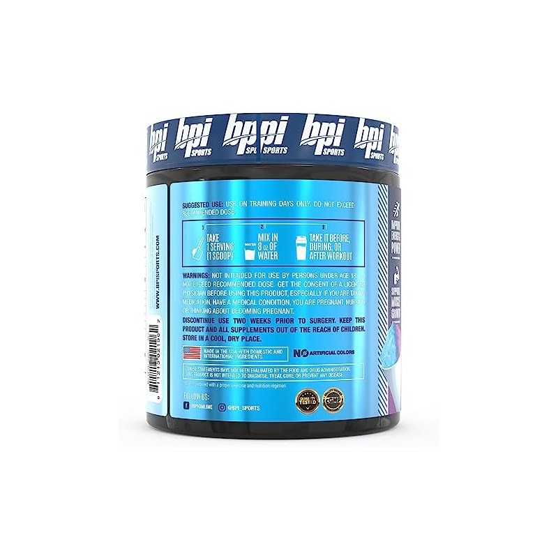 BPI Sports BEST Creatine 6 Formas Avanzadas de Creatina Betaína