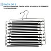 USTECH Arm Pants Hanger-8 Tier, Multi Tier Swing Hanger with