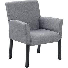 Boss Office Products Contemporary Guest Chair in Grey