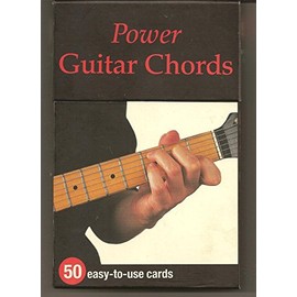 Power Guitar Chords; 50 easy-to-use-cards