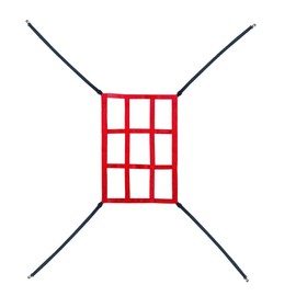 Strike Zone Target for Baseball Softball Net, Baseball Strike Zone,Baseball Pitching Net,9 Hole Pitching Net,Throwing Pitching Hitting Batting Catching Practice Target,Pitcher Accuracy Training Aids