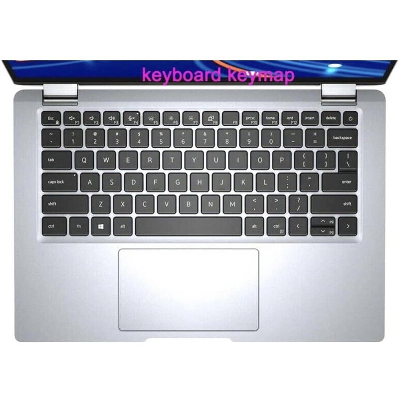 For Dell Keyboard Skin Cover No Side Numbers Solid Pink