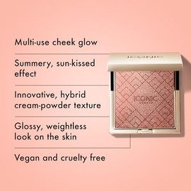 Kissed By The Sun - So Cheeky Blush by Iconic London for Women - 0.17 oz Makeup