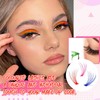 Pack of 140 Coloured False Eyelashes Colourful Eyelashes 16 mm
