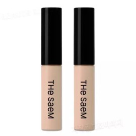 The Saem 더샘 커버 퍼펙션 팁 컨실러 1.75 미들 베이지 2개 The Saem Cover Perfection Tip Concealer 1.75 Middle Beige 2 PCS