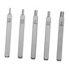 KONTONTY 5pcs Jewelry Stamping Tool Punch Stamps for Jewelry and