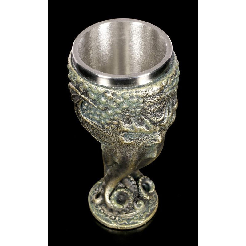 Figuren Shop GmbH Fantasy Drinking Goblet - Cthulhu Decorative Goblet