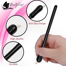 Lápiz De Sombreado De Píxeles Desechable - Artículos De Microblading - Herramientas Desechables De Microblading - Kit De Suministros Para Cejas - Paquete De 10 (Lápiz De Sombreado De Píxele