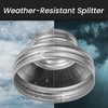 Repa Market 12" to 8" Inch Duct Reducer/Increaser – Galvanized