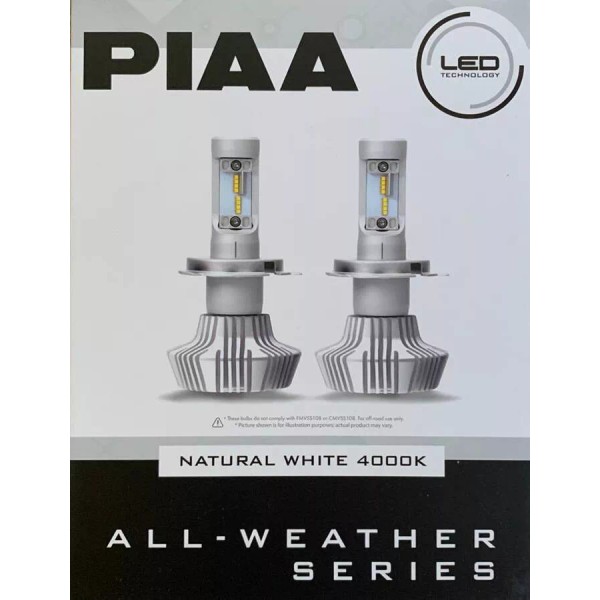 Piaa LED Headlights 9012 NEW 4000k All Weather Natural White