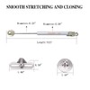Gazeer 6 Pcs 100N/22.5lb Gas Strut Lift Support Cabinet Door