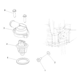 Polaris OEM Thermostat Temperature Switch 2002-2016 Ace Sportsman Ranger ETX 600 700 Twin 7052308