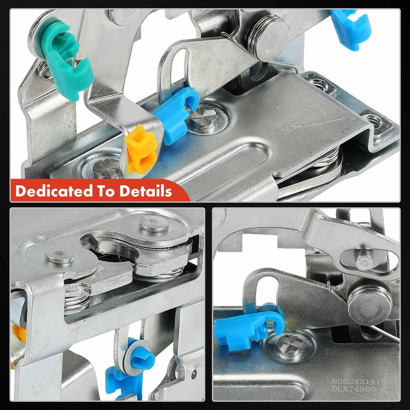 A-Premium Door Lock Latch Actuator Compatible with Jeep Vehicles -