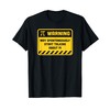 Warning May Spontaneously Start Talking About Pi T-Shirt