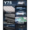 MIKIBY Y75 Wireless Mechanical Keyboard,75% Hot Swappable Custom Keyboard with