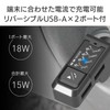 Kashimura Slim & Compact! In-Car Bluetooth FM Transmitter with 4