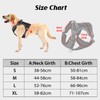HEELE Dog Harness, Tactical Dog Harness with Molle Panel, Harness