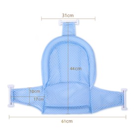 Baby Bath Pillow, Insert Baby Bath Tub Insert, Infant Newborn Bath Seat (J)