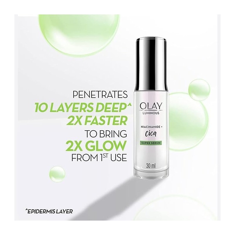 Olay luminous niacinamide + cica super serum 30ml