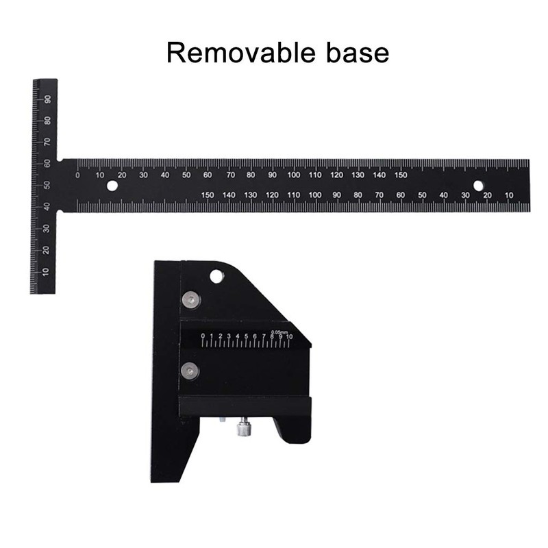 Manyao Woodworking Ruler, T-Ruler, Marking Ruler, Carpenter, Angle Ruler, Marking