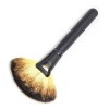 Brocha Rostro Abanico Jumbo Nefertary Cerda Natural Negro Madera