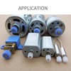 Walfront 26pcs Plastic Spindle Gear Set Assorted Plastic Shaft for