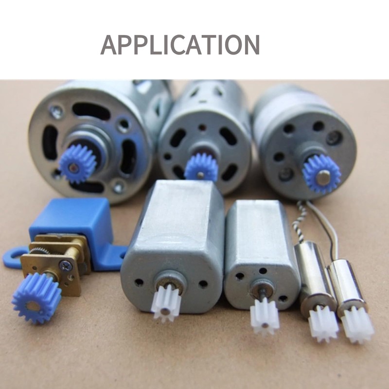 Walfront 26pcs Plastic Spindle Gear Set Assorted Plastic Shaft for