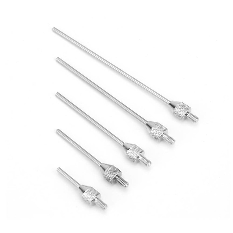 5pcs L10/20/30/40/50 Test Indicator Contact D1.5mm Dial Indicator Needle Probe
