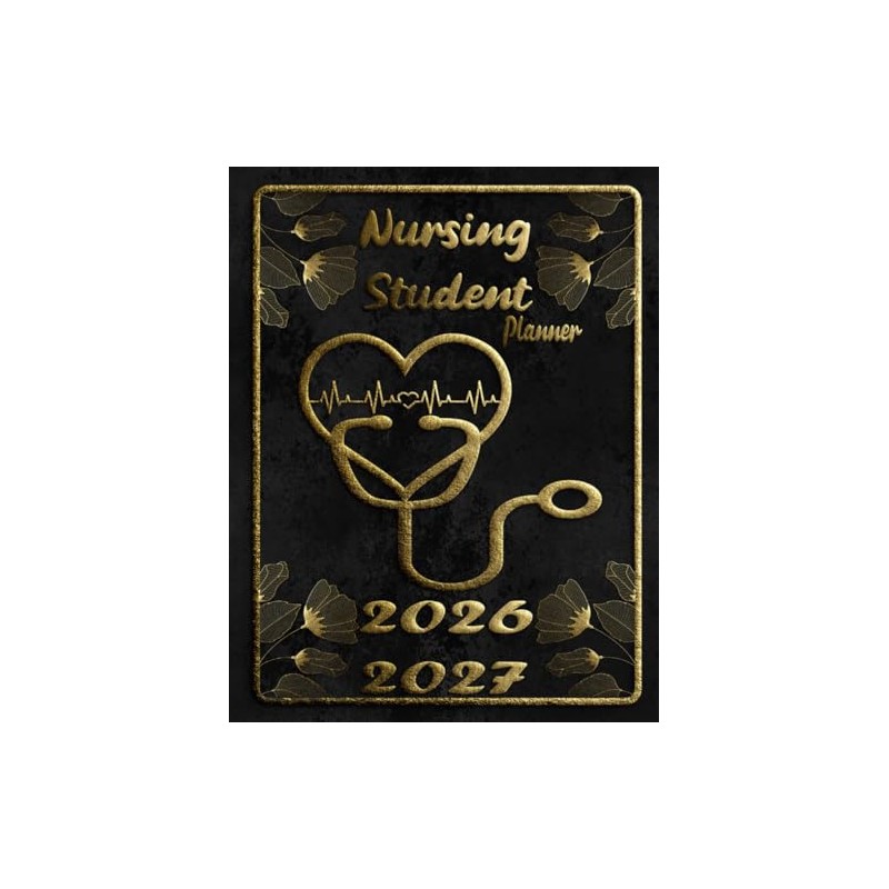 Nursing Student Planner 2026-2027: Weekly Organization Gifts For Girls Women