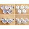 Tableware East ruri 3-inch small bowl Leaf kb-B2-2010-0-05