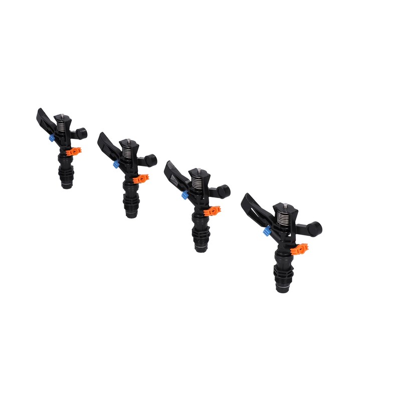 10PCS G1/2 Male Thread Rocking Arm Sprinkler 360° Rotating Lawn