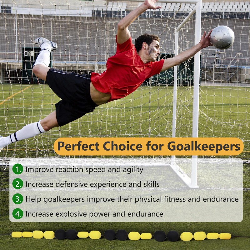 Goalkeeper Trainer - 13FT Goalkeeper Deflection Equipment has Multiple Different