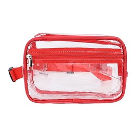 Bolso Bandolera Transparente con Hombro Transparente, Mochila Cruzada en el Pecho, Mochila Informal para Mujeres y Hombres, riñonera Ajustable para De