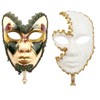 YU FENG 2 Pack Couple's Venetian Cosplay Masks Venetian Musical