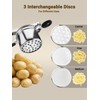 Potato Ricer, Heavy Duty Stainless Steel Potato Masher and Ricer