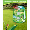 4-In-1 Kids Sticky Golf Games Set With Club, Golf Putting