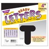 TREND enterprises, Inc. Black 4" Casual Uppercase Bulletin Board Ready